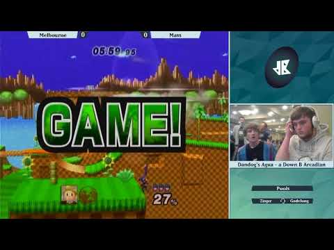 Dandog's Agua - Mass (Lucas, Fox) vs Melbourne (Marth) - Pools