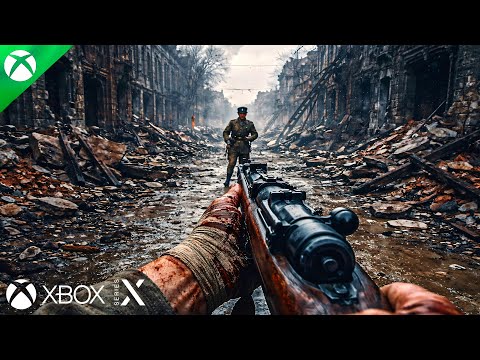 Invading Germany: October 18, 1944 - Realistic ULTRA Graphics Gameplay [4K 60FPS] XBOX Call of Duty