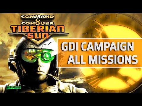 Command & Conquer Tiberian Sun Complete GDI Campaign - 100% All Missions (Steam)