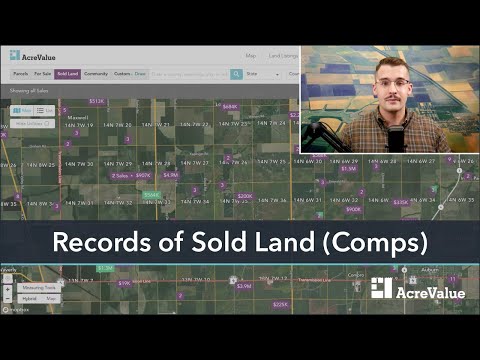 How Does Acrevalue S Comp Sales Database Work