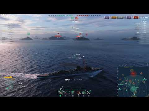 World Of Warship German Cruiser Tier VI NURNBERG