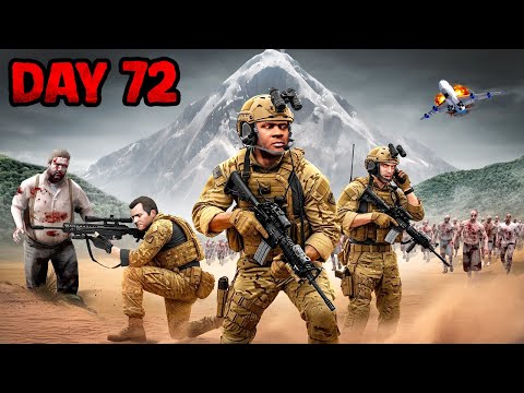 I Spent 100 DAYS in a ZOMBIE Apocalypse! (GTA 5 - Part 5)