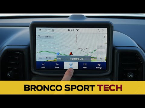 Thumbnail for Factory Navigation in the Ford Bronco Sport (2021-2024 models) by Ford Bronco Sport