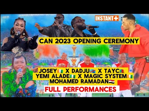 CAN 2023 Ils Ont Mis Le Feu🔥 JOSEY x DADJU x TAYC x YEMI ALADE x MAGIC SYSTEM x MOHAMED RAMADAN ♥️🌍