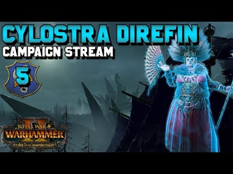 Cylostra Direfin! Lets Play Campaign! #5 CURSED HEXOATL| Curse of the Vampire Coast