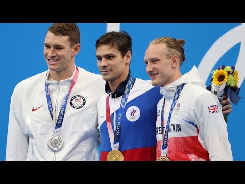 Team GB Win Record 8th Swimming Medals in 4x100m Duncan Scott Luke Greenbank, Adam Peaty, James Guy