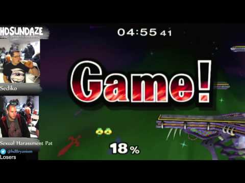 Sediko (Marth) vs Sexual Harassment Pat (Marth) - HD Sundaze