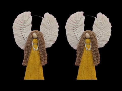 Easy Macrame Angel  Step by Step Tutorial for beginners | für Makramee-Puppen