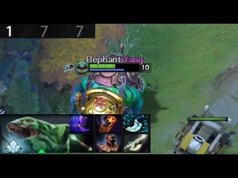 Yang - Tidehunter | Elephant vs Evil Geniuses  (game 1) Playoff| The International 2021