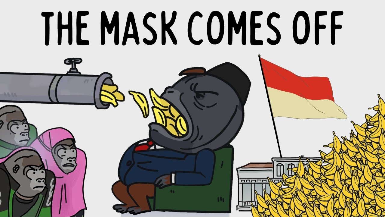 The Indonesian Gen-Z Protests Explained Using Bananas