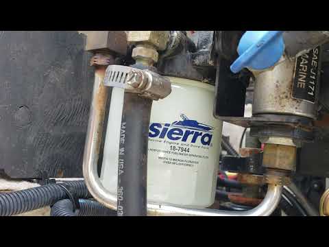 4.3 Mercruiser Fuel Water Separator Filter Replacement