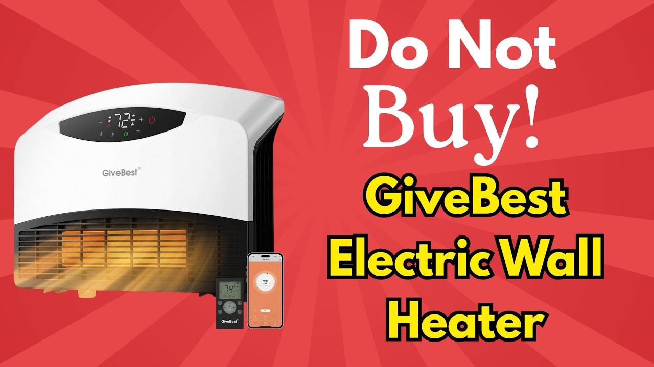 GiveBest Electric Wall Heater – Brutally Honest Review | Don’t Buy Before Watching