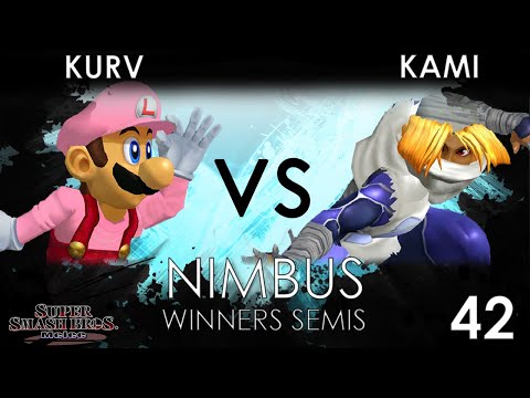 Nimbus #42 - DCG WC | Kurv (Luigi) VS Kami (Sheik) - SSBM Winners Semis