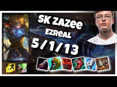 Ezreal Bot Lane 11.2 Challenger Gameplay Replay S11 (5/1/13) - EU