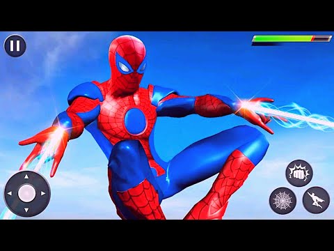New Spider Rope Hero Amazing City Crime Battle Mission Android Gameplay #gameszone