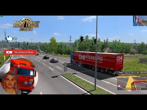 Euro Truck Simulator 2 (1.32) Trailer Schmitz S.KO EXPRESS with Folding Wall v1.4 + DLC's & Mods
