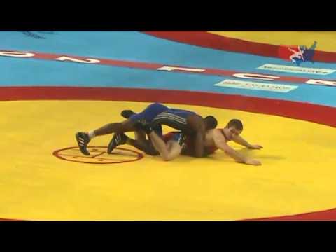 2011 Worlds Freestyle 66kg - Livan Lopez (CUB) vs. Heinrich Barnes (RSA)
