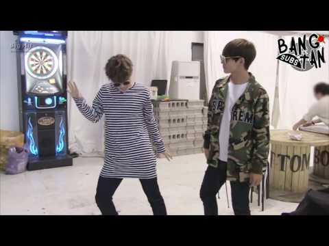 [ENG] 160913 [BANGTAN BOMB] Free dance time with JIMIN&V