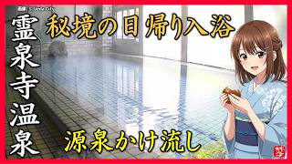 【秘境温泉Vlog】時が止まったような癒やしの湯。霊泉寺温泉と古刹・霊泉寺を巡る静かな旅