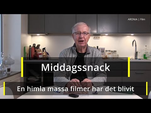 2021-11-25 MIDDAGSSNACK - En himla massa filmer har det blivit
