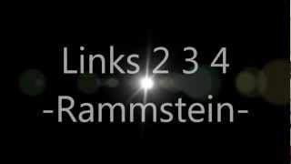 Download lagu Rammstein - Links 2 3 4 (lyrics) mp3 Download lagu Rammstein - Links 2 3 4 (lyrics) mp3
