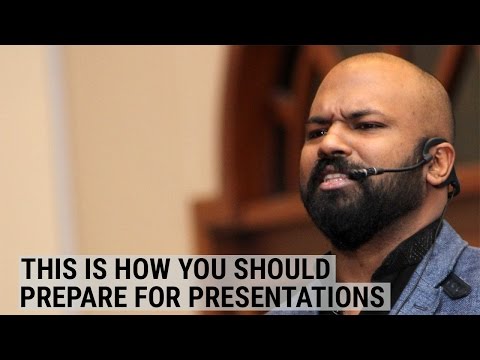 How a world champion of public speaking prepares for presentations