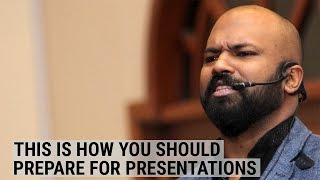 How a world champion of public speaking prepares for presentations