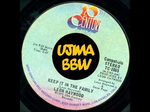 LEON HAYWOOD   Keep It In The  Family   20th CENTURY RECORDS   1973