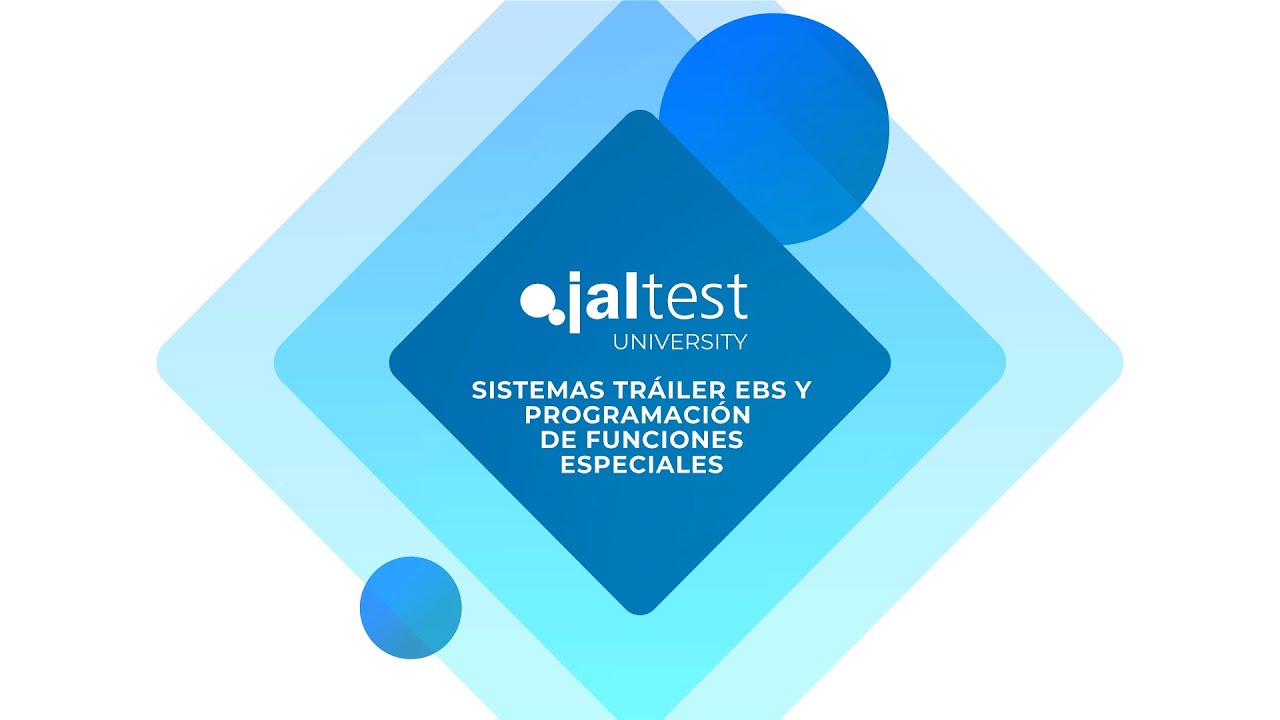 C1002-EBS trailer. Diagnosis and configuration of parameters