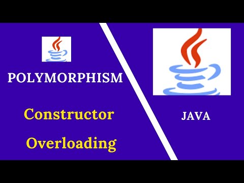 51 Java Polymorphism Constructor Overloading In Java