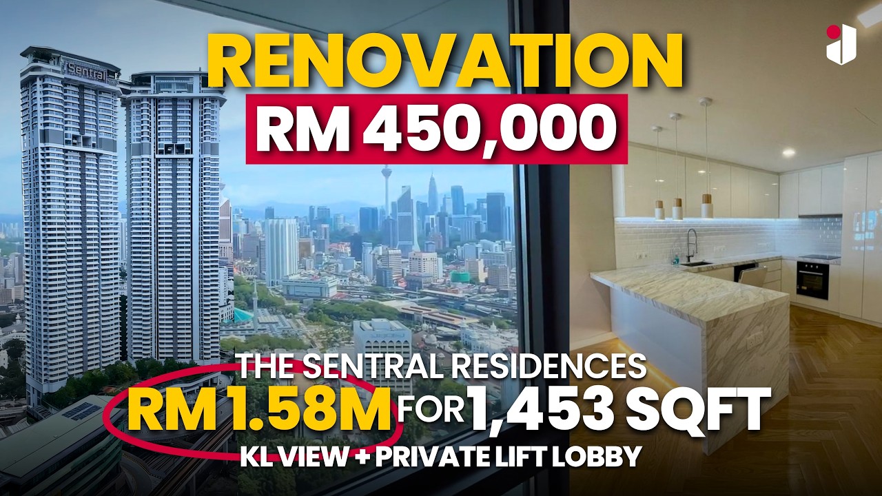 He Spent RM450K Redesigning This KL Serviced Apartment — And It Shows | The Sentral Residences