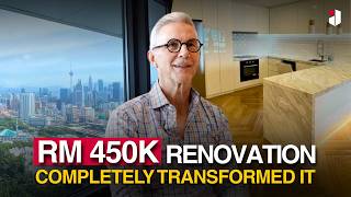 Download lagu [SOLD]He Spent RM450K Redesigning This KL Serviced Apartment — And It Shows | The Sentral Residences mp3
