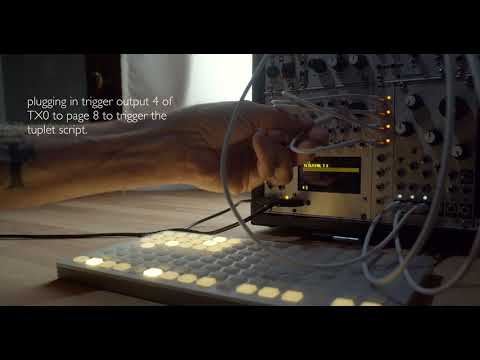 Teletype patch from scratch / sorta tutorial video - Monome - lines
