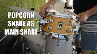 Video thumbnail for Black Panther Popcorn snare as main snare... by Joaquin Correa