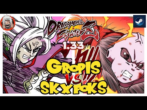 DBFZ Gropis vs skxfoks (SuperBaby2, Zamasu, Frieza) vs (Jiren, Ginyu, Krillin)