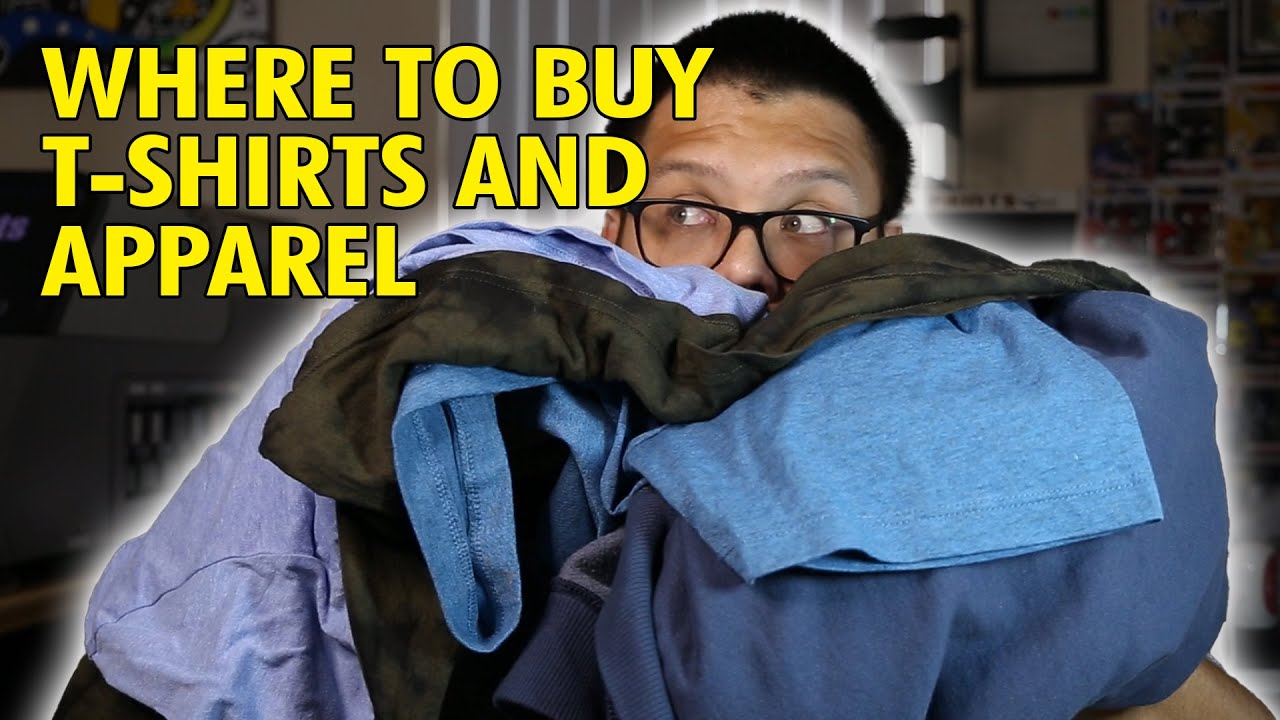 10 Websites To Buy Wholesale T-Shirts and Apparel, Where To Purchase Blank Shirts For Your Brand