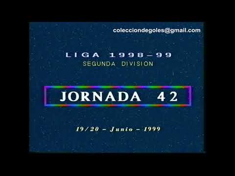 Goles Liga 1998-1999 Segunda División Jornada 42