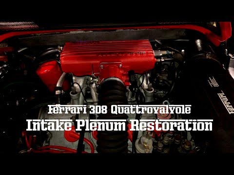 Ferrari 308 QV Intake Restoration and Powder Coat Video