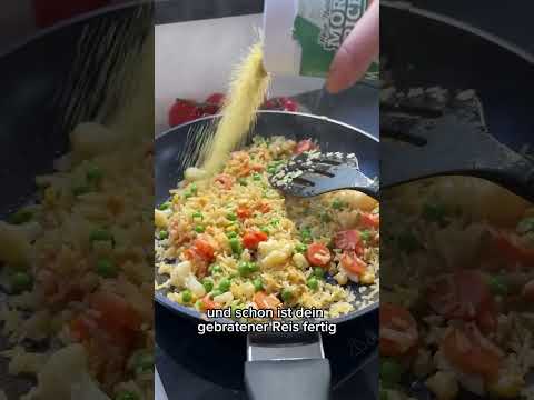10-minute egg fried rice like from an Asian restaurant 😱🍜