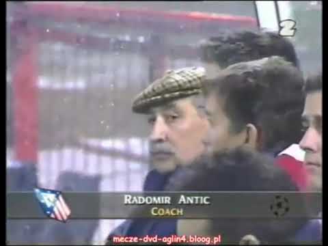 Liga de Campeones 96/97: Widzew Lodz 1-4 Atlético Madrid (25/09/1996). Narración en polaco.