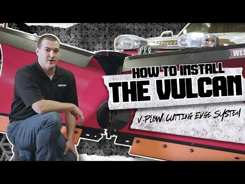 Maximize Your Snow Plow’s Life: Installing the Vulcan® Steel Cutting Edge System on a Western MVP 3!