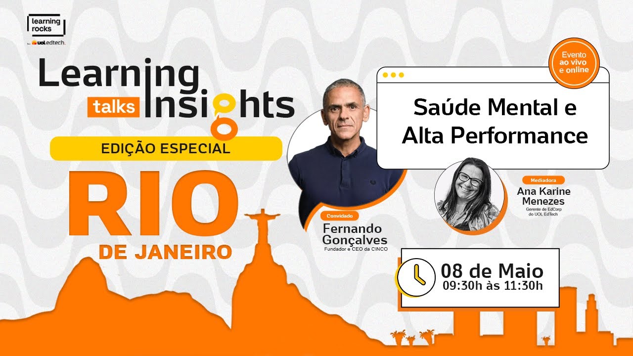 Learning Insights Talks com Fernando Gonçalves - Saúde Mental e Alta Performance