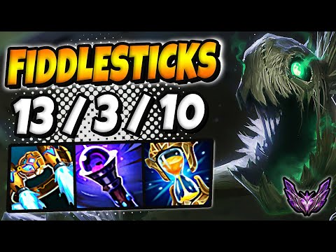 Fiddlesticks Jungle vs Lee Sin [ OTP ] Lol Korea Master Patch 12.21 ✅