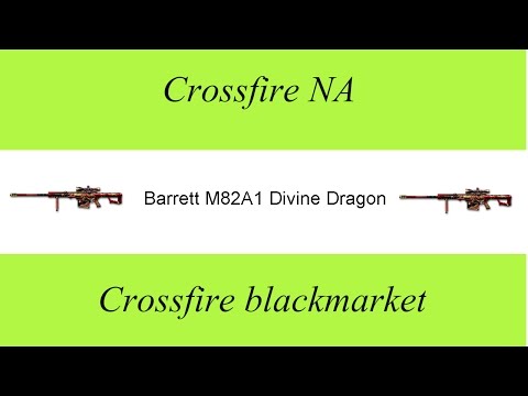 Winning Barrett M82A1 Divine Dragon [Crossfire NA] || ربح سنايبر من البلاك ماركت