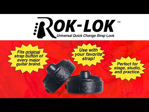 thumbnail image 2 of Rok Lok Universal Quick Change Guitar Strap Lock - Guitar Strap 2 of 10