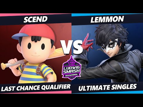 Ludwig Invitational - Scend (Ness) Vs. Lemmon (Joker) SSBU Ultimate Tournament