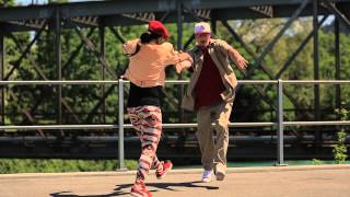 Toprock Hustle with EZ Mike and Jazzy Jes