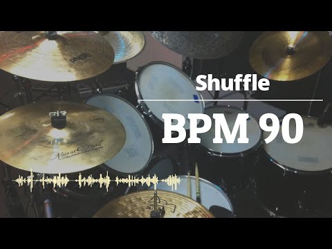 90 BPM 드럼비트 (Shuffle Beat 90 BPM)