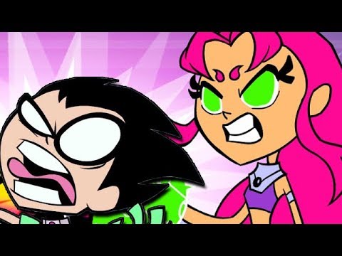 Teen Titans Go! - Jump Jousts - Robin Never Learns [Cartoon Network Games] Video
