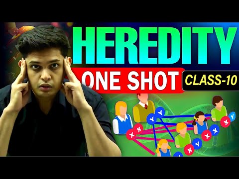 Heridity and Evolution Complete Chapter🔥|Class 10 Science| NCERT covered| Prashant Kirad